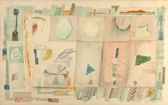 Sem Título by Figueiredo Sobral, aquarela sobre papel, offered Aug 2023