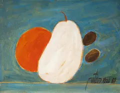 Natureza Morta by Gustavo Rosa, 1980, óleo sobre tela, offered Aug 2023