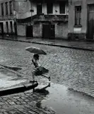 German Lorca, Menina com Guarda-chuva, 1952, fotografia
