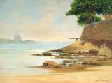 Gastão Formenti, Paisagem, 1949, óleo sobre tela