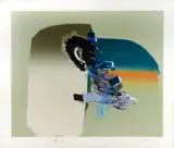 Manabu Mabe, Sem Título, 1988, serigrafia
