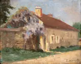 Eliseu Visconti, Paisagem em Saint Hubert