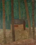 Francisco Rebolo, Paisagem com Cabana