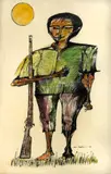 Aldemir Martins, Caçador