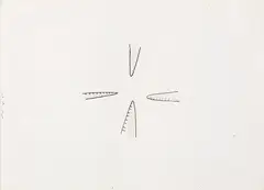 Sem Título by Leonilson, 1986, caneta permanente sobre papel, offered Aug 2023