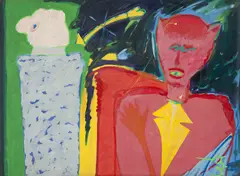 Sem Título by Ivald Granato, acrílica sobre tela, offered Aug 2023