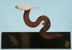 Cobra by Ivald Granato, 1971, óleo sobre placa, offered Aug 2023