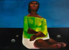 Sem Título by Di Cavalcanti, 1962, óleo sobre tela, offered Aug 2023