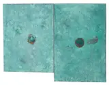 Antonio Dias, Duas Coisas Unidas Pelo Olhar, 1993, acrílica sobre tela