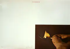 Antonio Dias, The Illustration of Art, 1970, técnica mista