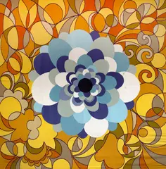 Carioca by Beatriz Milhazes, 2008, tapeçaria, offered Aug 2023