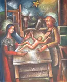 Tobias Marcier, Sem Título, 1979, óleo sobre tela