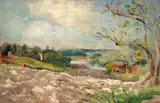 Erich Brill, Paisagem Brasileira, 1935, óleo sobre tela