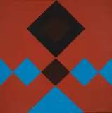 Valdeir Maciel, Sem Título, 1980, óleo sobre tela