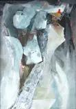Armando Sendin, Sem Título, 1976, óleo sobre papel