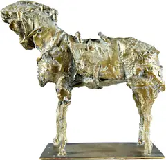 Mário Agostinelli, Cavalo, 1980, escultura em bronze
