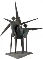 Mário Cravo, Sem Título, 1955, fundição; solda ferro