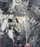 Antonio Helio Cabral, Abstrato, óleo sobre tela