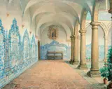 Prisciliano Silva, Arcadas de São Francisco, 1942, óleo sobre tela