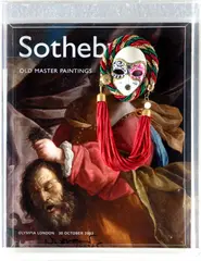 Nelson Leirner, Sotheby‘s Old Master Paintings, 2003, catálogo montado em caixa de acrílico