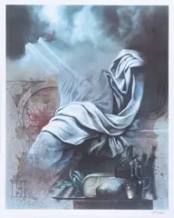 L"Hiver by Sérgio Ferro, 2012, serigrafia, offered Jun 2023