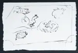 Figuras by Amílcar de Castro, nanquim sobre papel, offered Jun 2023