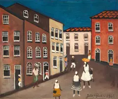 Sem Título by João Alves, 1968, óleo sobre tela, offered Jun 2023