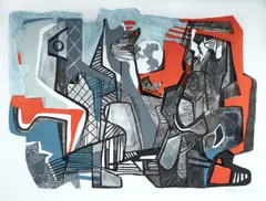 Franças dos Olhos by Roberto Burle Marx, 1993, litografia, offered Jun 2023