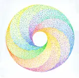 Julio Le Parc, Círculo, litografia