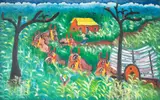 Sem Título by José Antônio da Silva, 1987, óleo sobre tela, offered Jun 2023