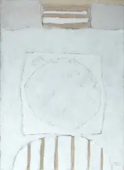 Arcangelo Ianelli, Sem Título, 1970, guache sobre cartão