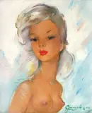 Jean-Gabriel Domergue, Busto Feminino