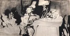 Sem Título by Carlos Vergara, 1964, nanquim sobre papel, offered Jun 2023