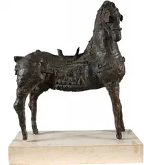 Mário Agostinelli, Cavalo, escultura em bronze