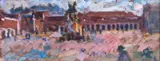 Sergio Telles, Praça do Comércio, óleo sobre tela