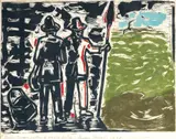 Oswaldo Goeldi, Sem Título, 1970, xilogravura