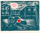 Oswaldo Goeldi, Sem Tìtulo, 1971, xilogravura