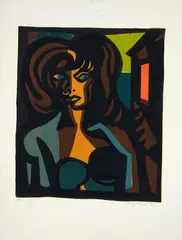 Sem Título by Di Cavalcanti, serigrafia, offered Jun 2023