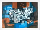 Roberto Burle Marx, Sem Título, 1984, litografia