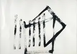 Composição by Amílcar de Castro, acrílica sobre papel, offered Jun 2023