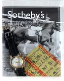Nelson Leirner, Sotheby‘s Important Watches, 2005, catálogo montado em caixa de acrílico