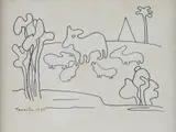 Tarsila do Amaral, Bichos Antropofágicos (Cartão Postal)
