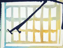 Sem Título by Leonilson, 1981, aquarela e nanquim sobre papel, offered Jun 2023