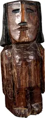 Bugre by Conceição Dos Bugres, escultura em madeira, offered Jun 2023