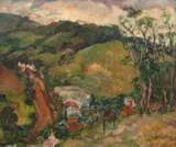 Pirineus by Anita Malfatti, óleo sobre tela, offered Jun 2023