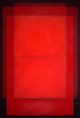 Composição Vermelha by Arcangelo Ianelli, 1981, têmpera sobre tela, offered Jun 2023