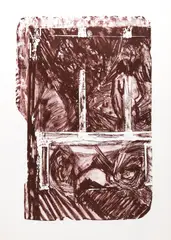 Odaliscas by Maria Bonomi, 1981, litogravura, offered Apr 2023