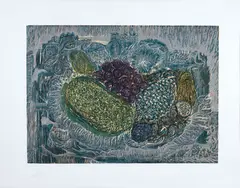 Série: Barroca Bahia: Frutas by Marina Caram, gravura em metal, offered Apr 2023