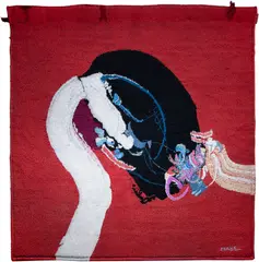 Sem Título by Manabu Mabe, tapeçaria, offered Apr 2023