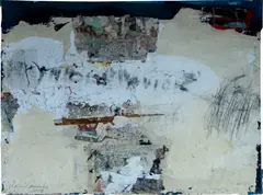 Sem Título by Rogério De Camacho, 2013, técnica mista sobre cartão, offered Apr 2023